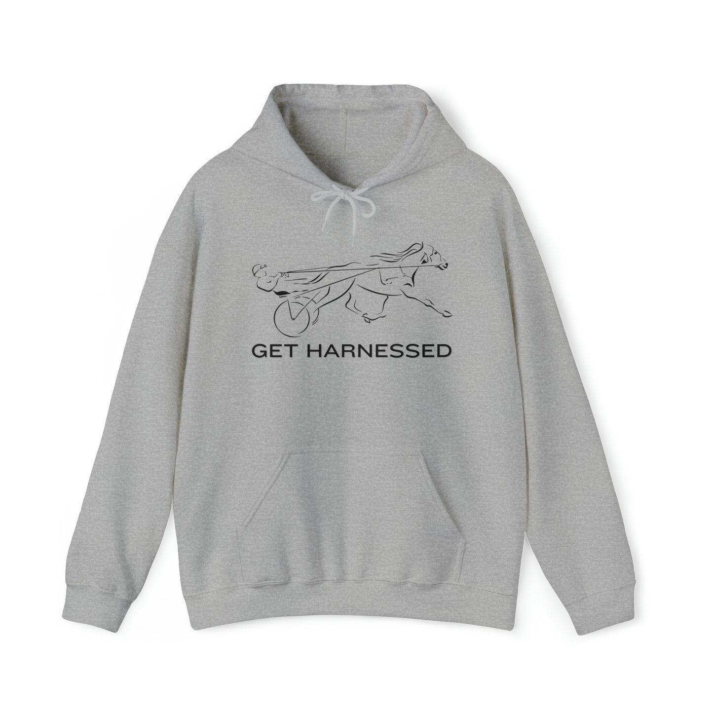 Get Harnessed - Classic - Unisex Heavy Blend Hooded Sweatshirt