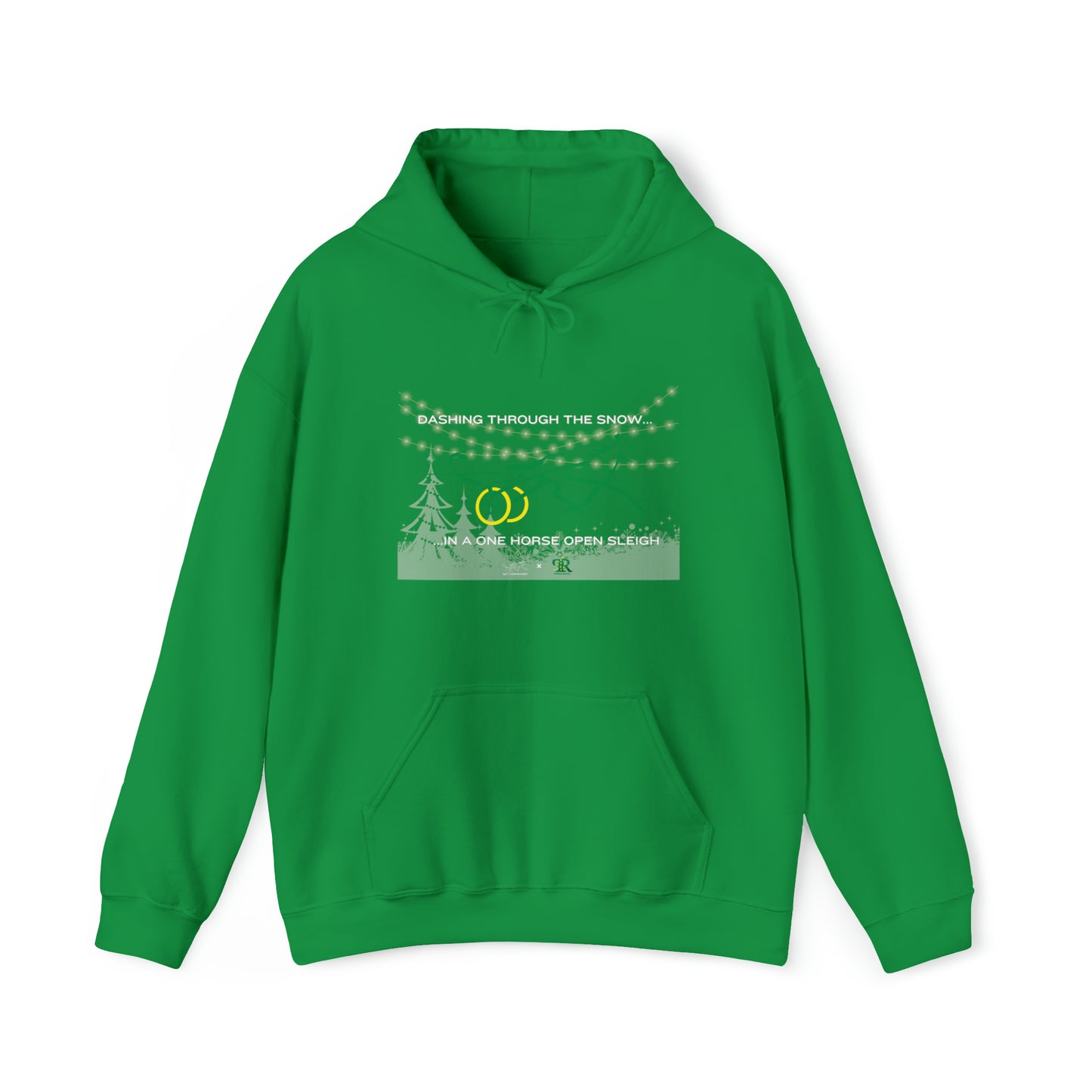 Dashing Through The Snow - Unisex Heavy Blend Hooded Sweatshirt