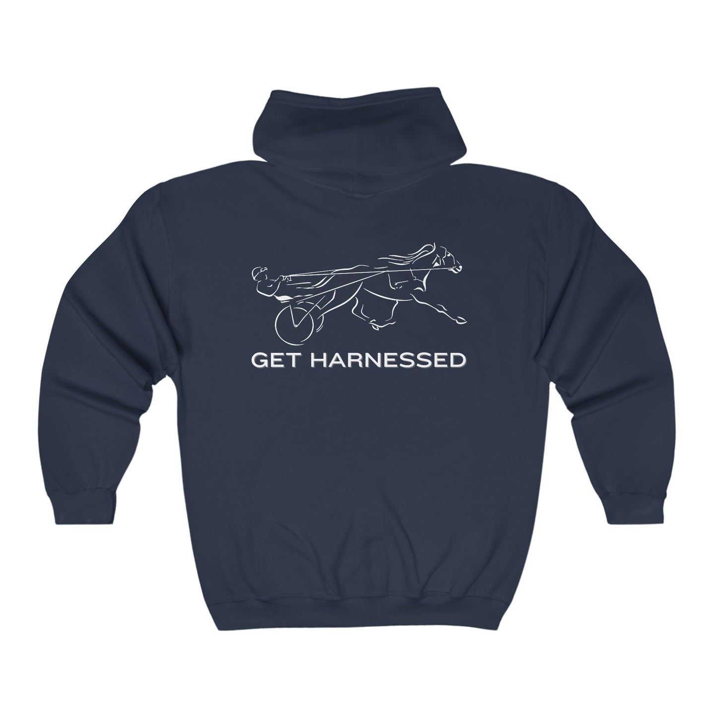 Get Harnessed - Classic - Full Zip Hooded Sweatshirt