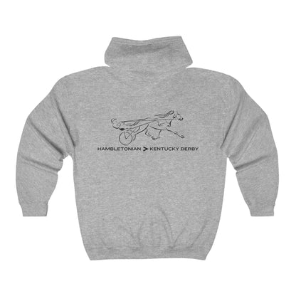 Hambletonian > Kentucky Derby - Full Zip Hooded Sweatshirt