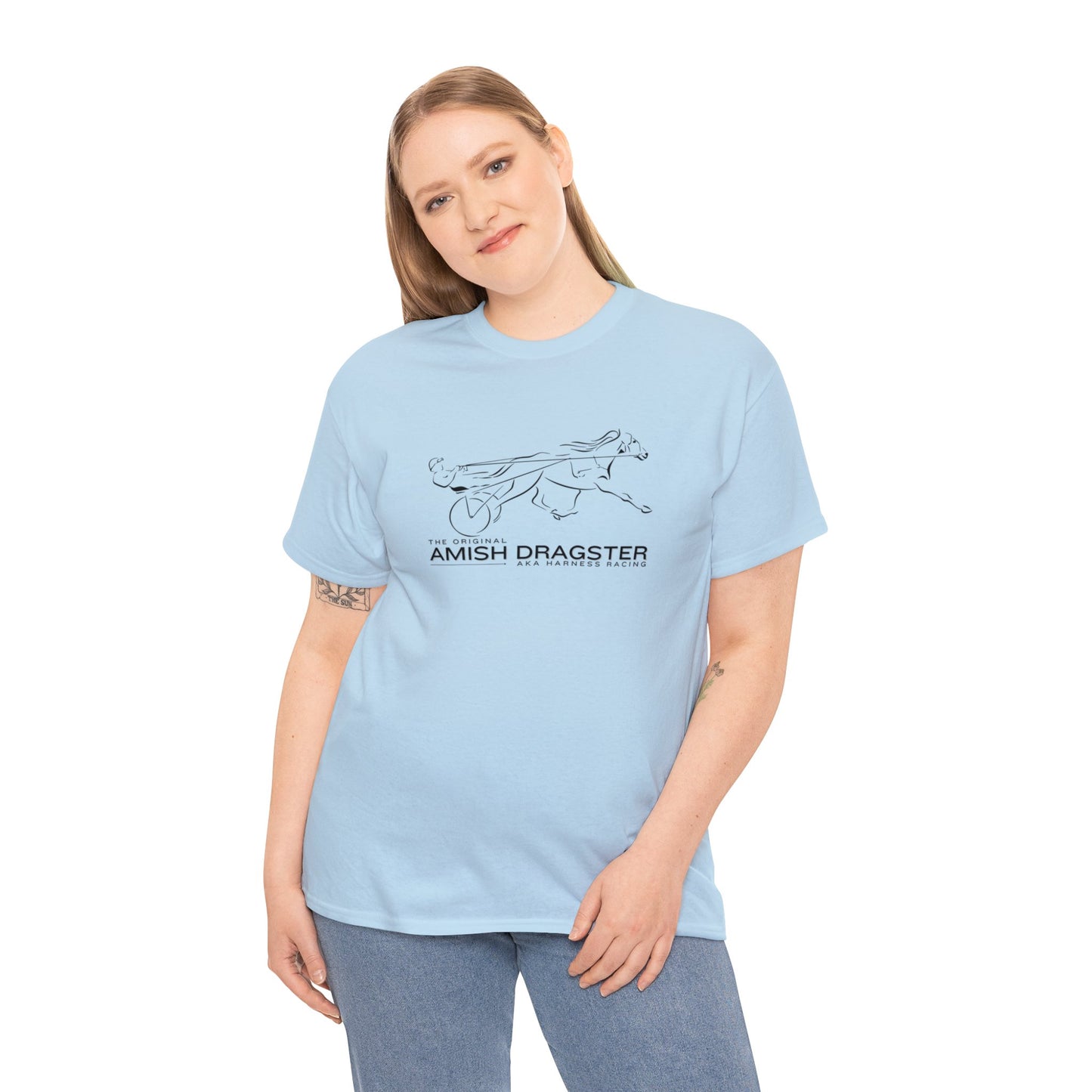 The Original Amish Dragster - Unisex Heavy Cotton Tee