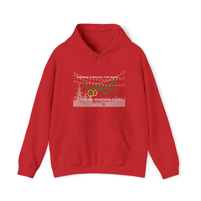 Dashing Through The Snow - Unisex Heavy Blend Hooded Sweatshirt