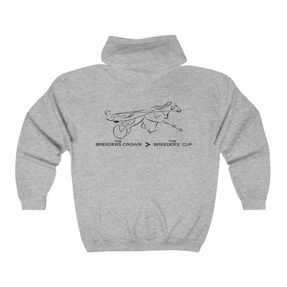 The Breeders Crown > The Breeders' Cup - Full Zip Hooded Sweatshirt