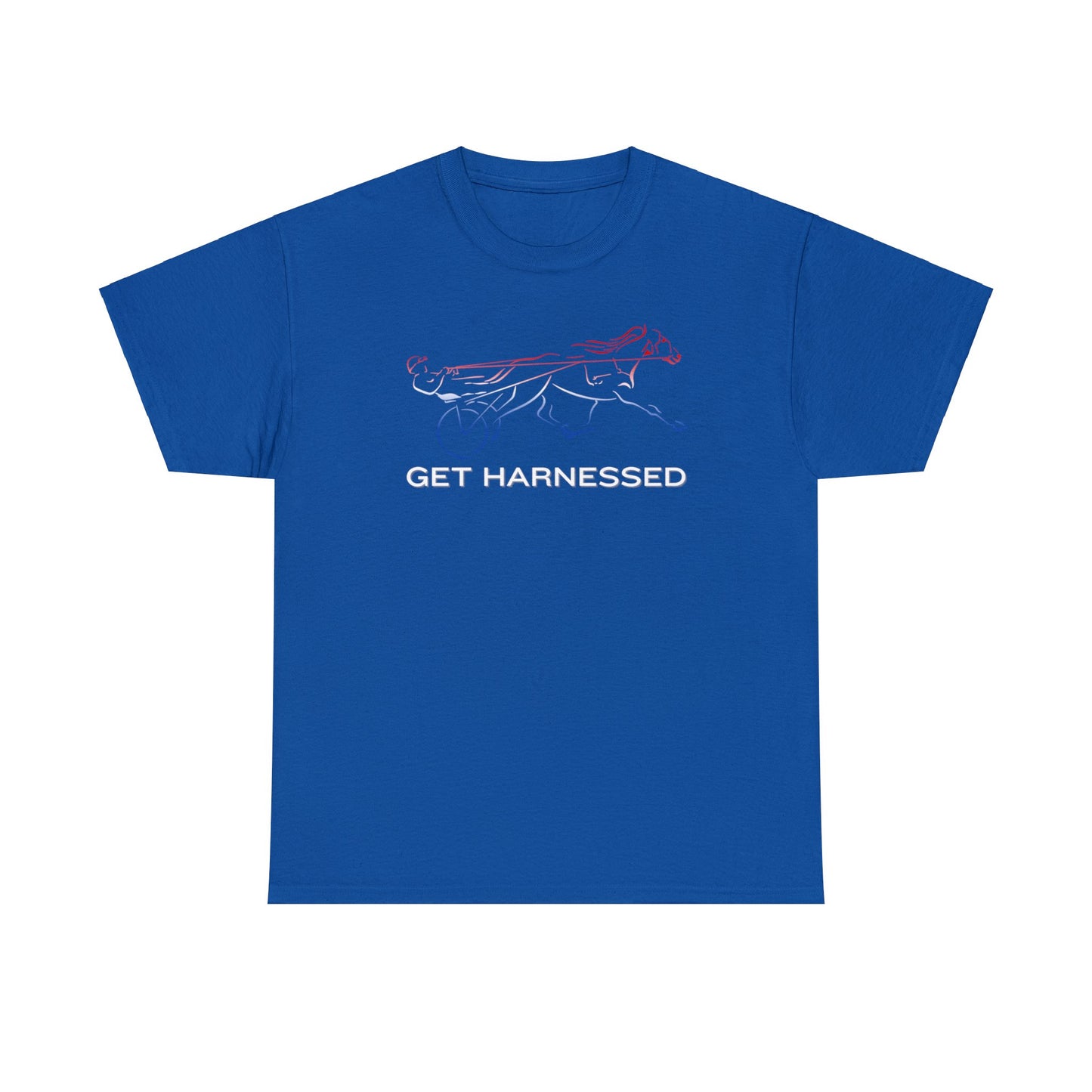 Get Harnessed - Red, White, & Blue - Unisex Heavy Cotton Tee