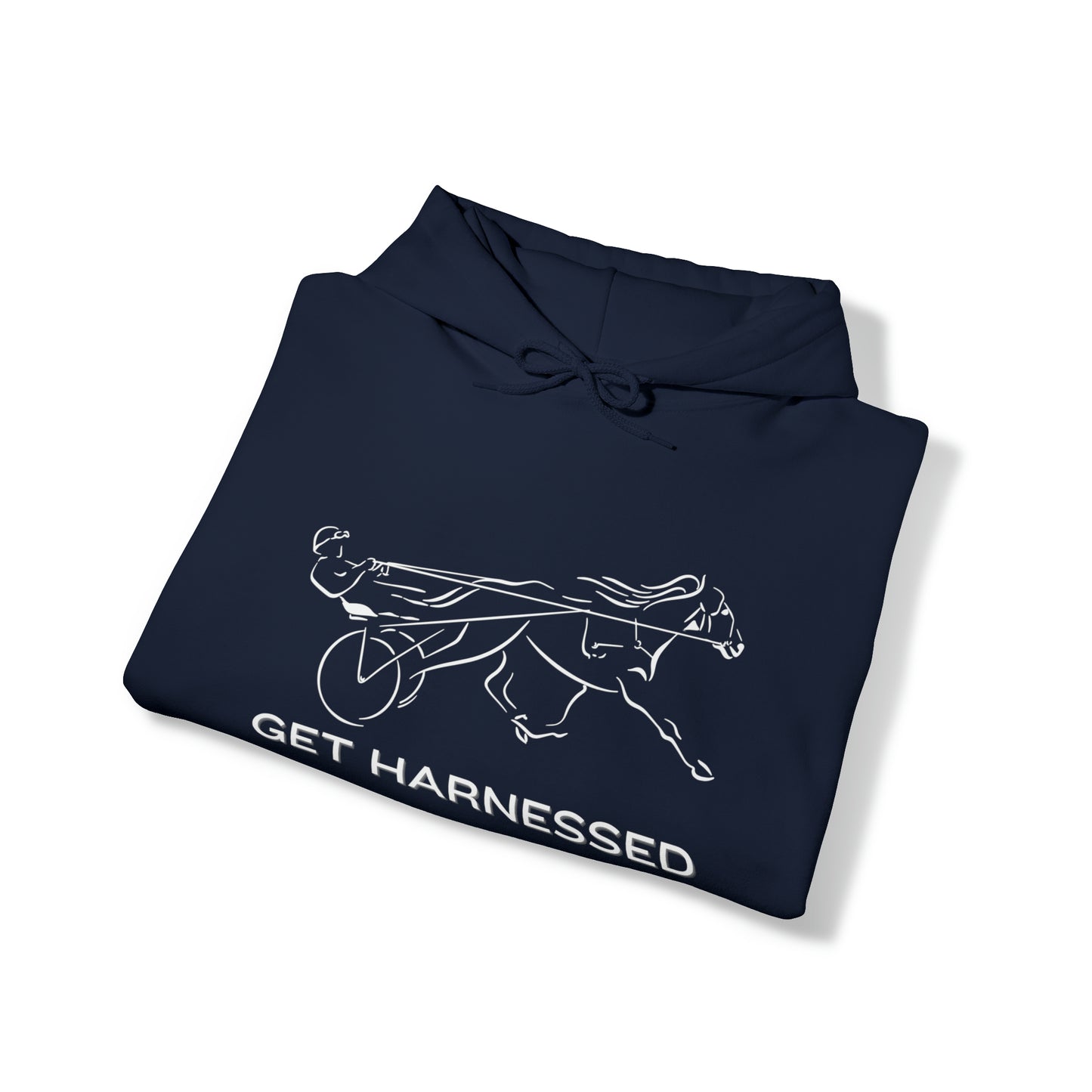 Get Harnessed - Classic - Unisex Heavy Blend Hooded Sweatshirt