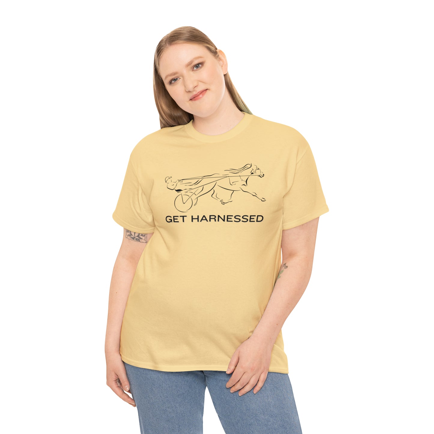 Get Harnessed - Classic - Unisex Heavy Cotton Tee