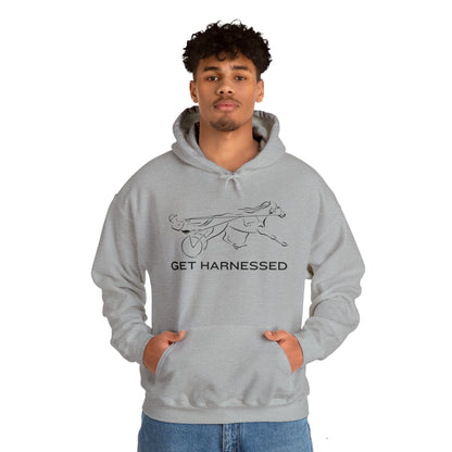 Get Harnessed - Classic - Unisex Heavy Blend Hooded Sweatshirt