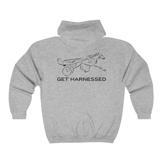 Get Harnessed - Classic - Full Zip Hooded Sweatshirt