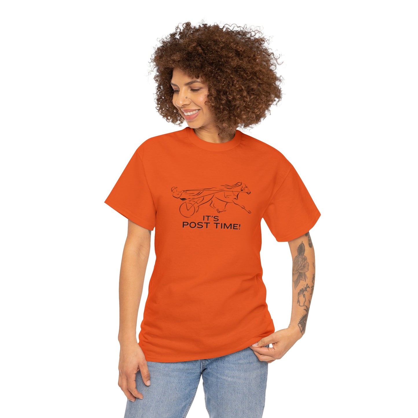 It's Post Time! - Unisex Heavy Cotton Tee