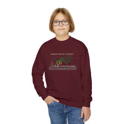 Youth - Dashing Through The Snow - Crewneck Sweatshirt