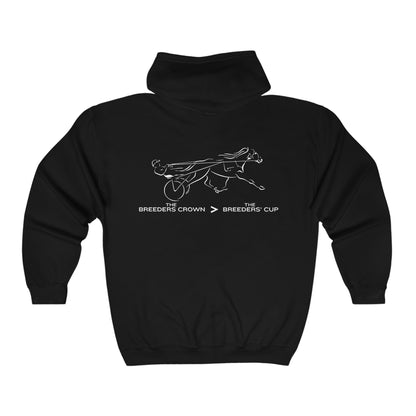 The Breeders Crown > The Breeders' Cup - Full Zip Hooded Sweatshirt