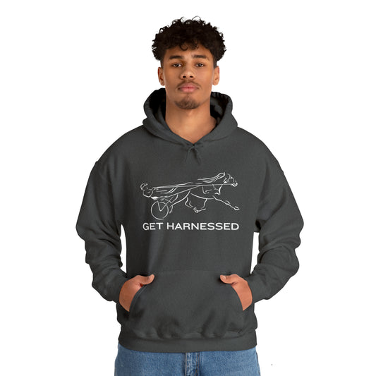 Get Harnessed - Classic - Unisex Heavy Blend Hooded Sweatshirt