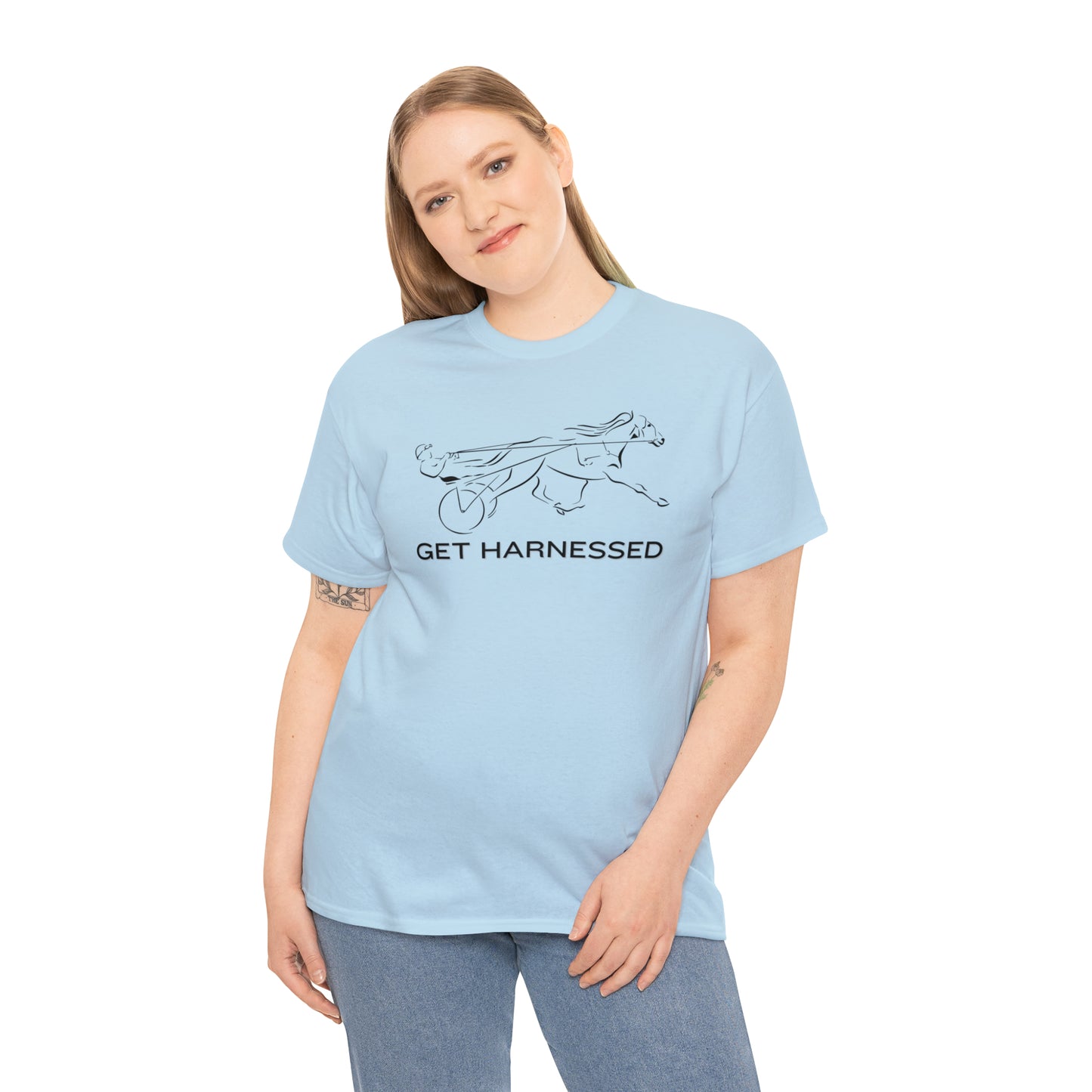 Get Harnessed - Classic - Unisex Heavy Cotton Tee