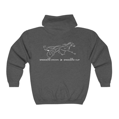 The Breeders Crown > The Breeders' Cup - Full Zip Hooded Sweatshirt