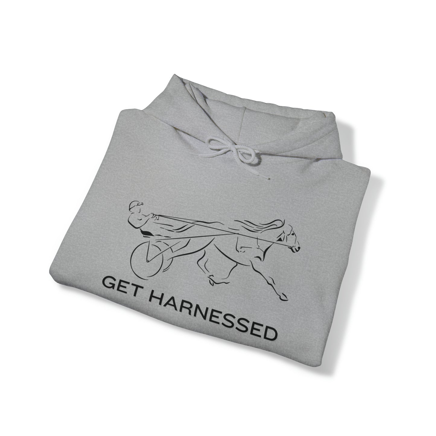 Get Harnessed - Classic - Unisex Heavy Blend Hooded Sweatshirt