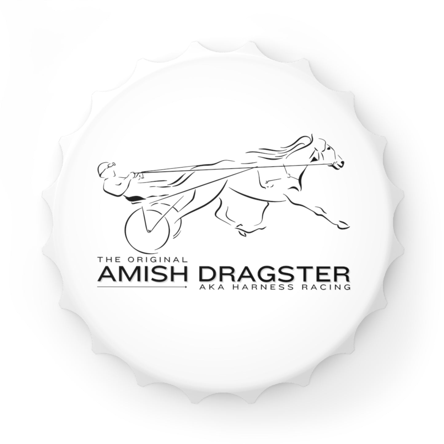 The Original Amish Dragster - Bottle Opener