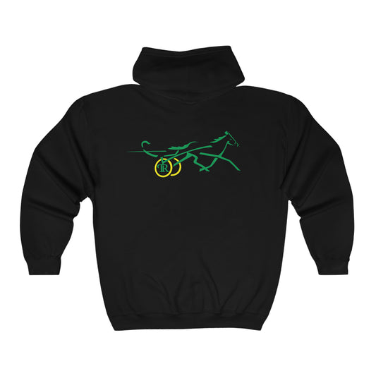 Get Harnessed × Tetrick Racing - Full Zip Hooded Sweatshirt