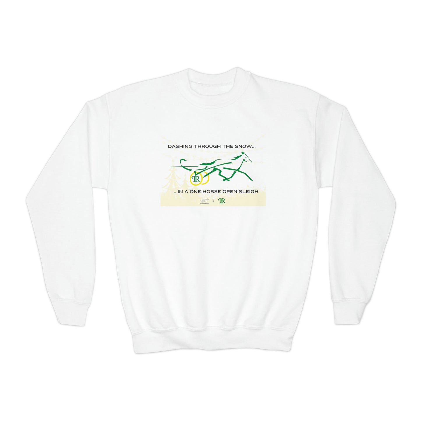 Youth - Dashing Through The Snow - Crewneck Sweatshirt