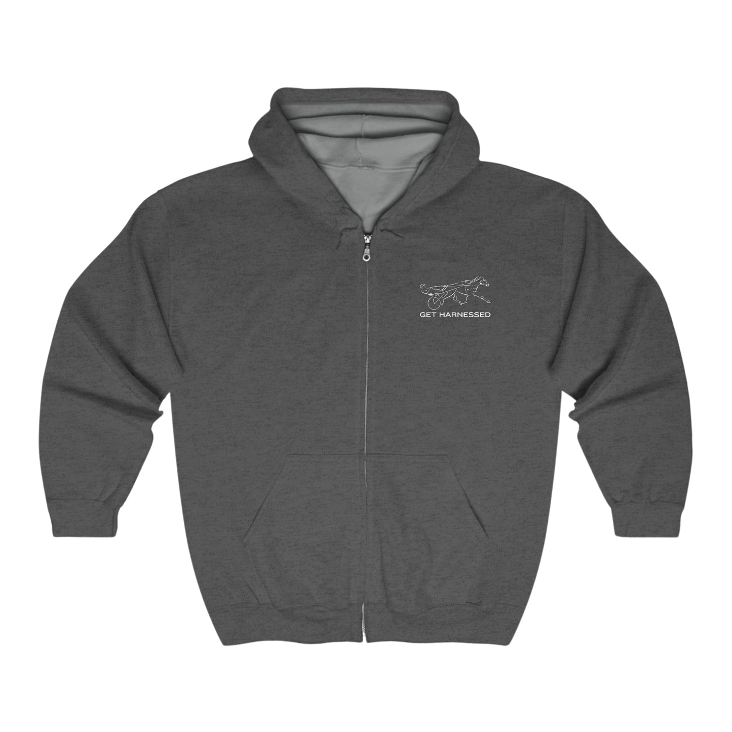 Get Harnessed - Classic - Full Zip Hooded Sweatshirt