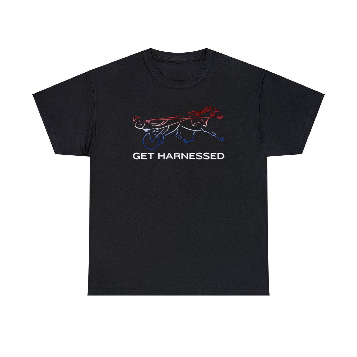 Get Harnessed - Red, White, & Blue - Unisex Heavy Cotton Tee