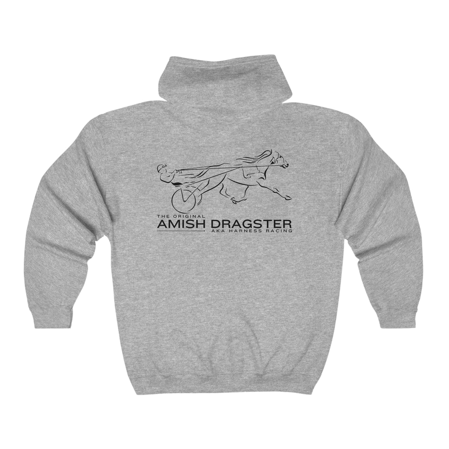 The Original Amish Dragster - Full Zip Hooded Sweatshirt