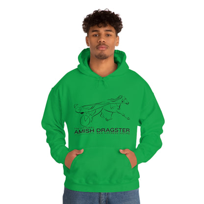 The Original Amish Dragster - Unisex Heavy Blend Hooded Sweatshirt