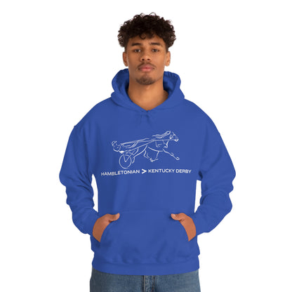 Hambletonian > Kentucky Derby - Unisex Heavy Blend Hooded Sweatshirt