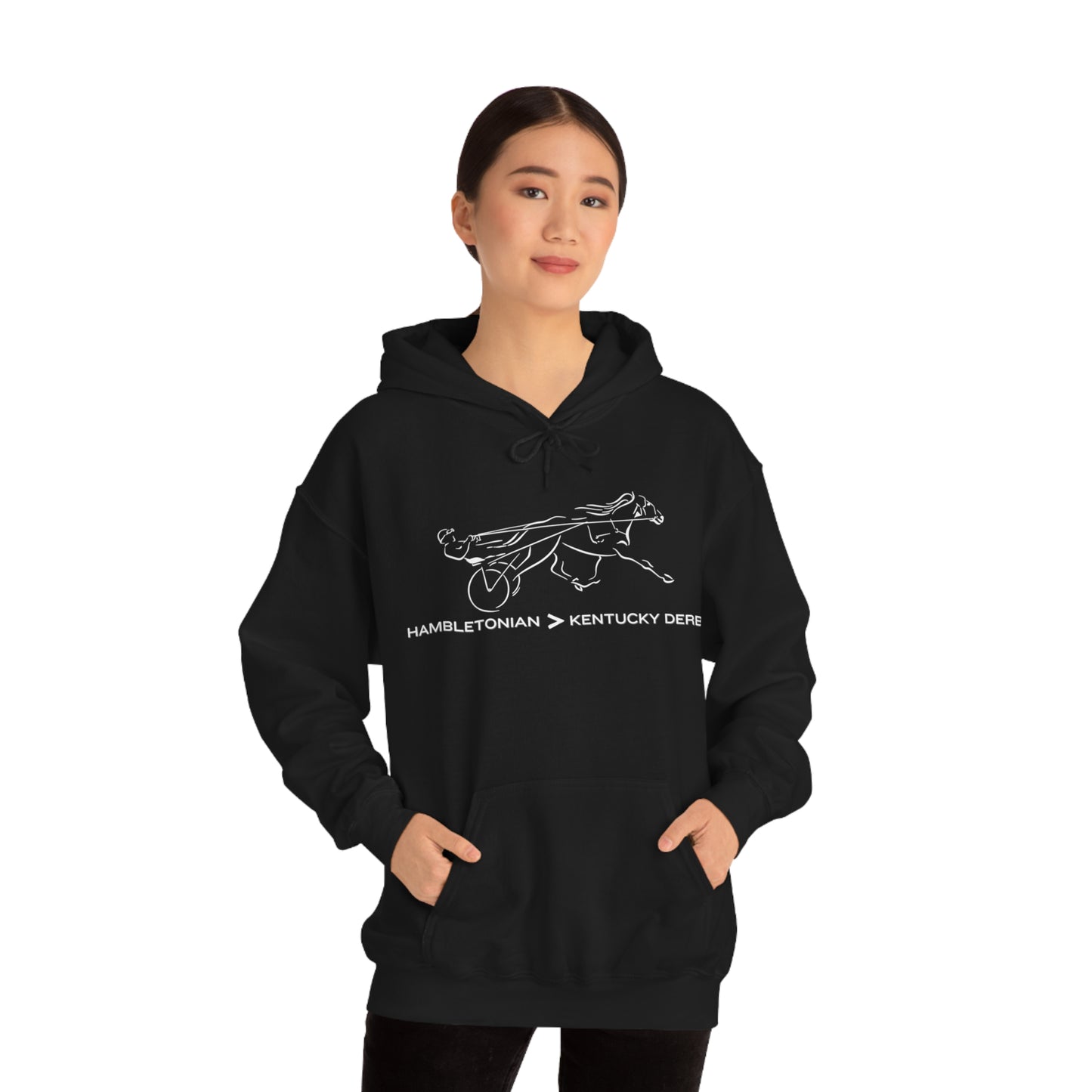 Hambletonian > Kentucky Derby - Unisex Heavy Blend Hooded Sweatshirt