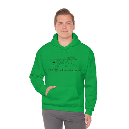 Hambletonian > Kentucky Derby - Unisex Heavy Blend Hooded Sweatshirt