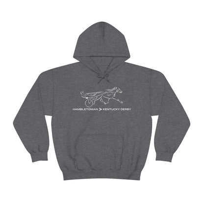 Hambletonian > Kentucky Derby - Unisex Heavy Blend Hooded Sweatshirt