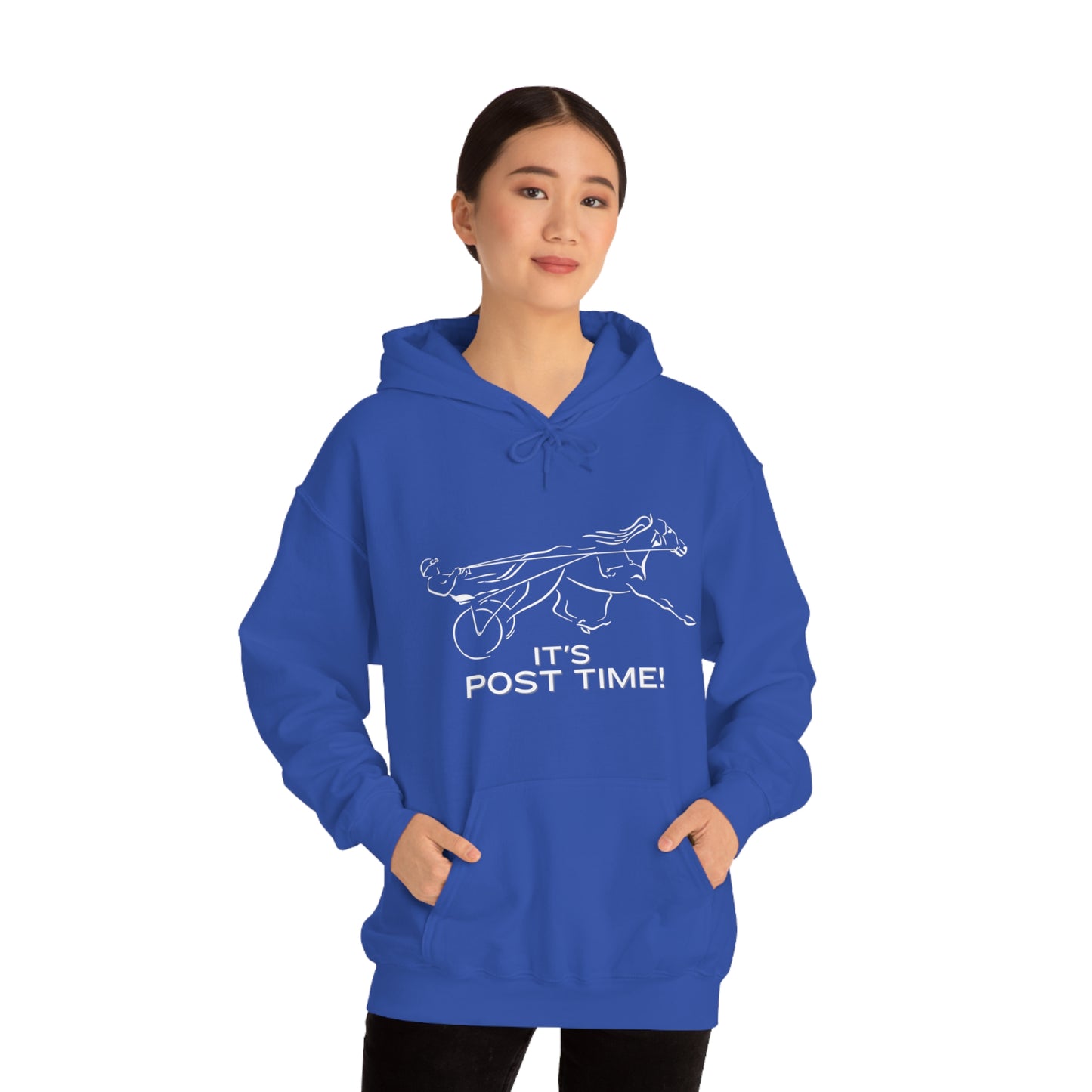 It's Post Time! - Unisex Heavy Blend Hooded Sweatshirt