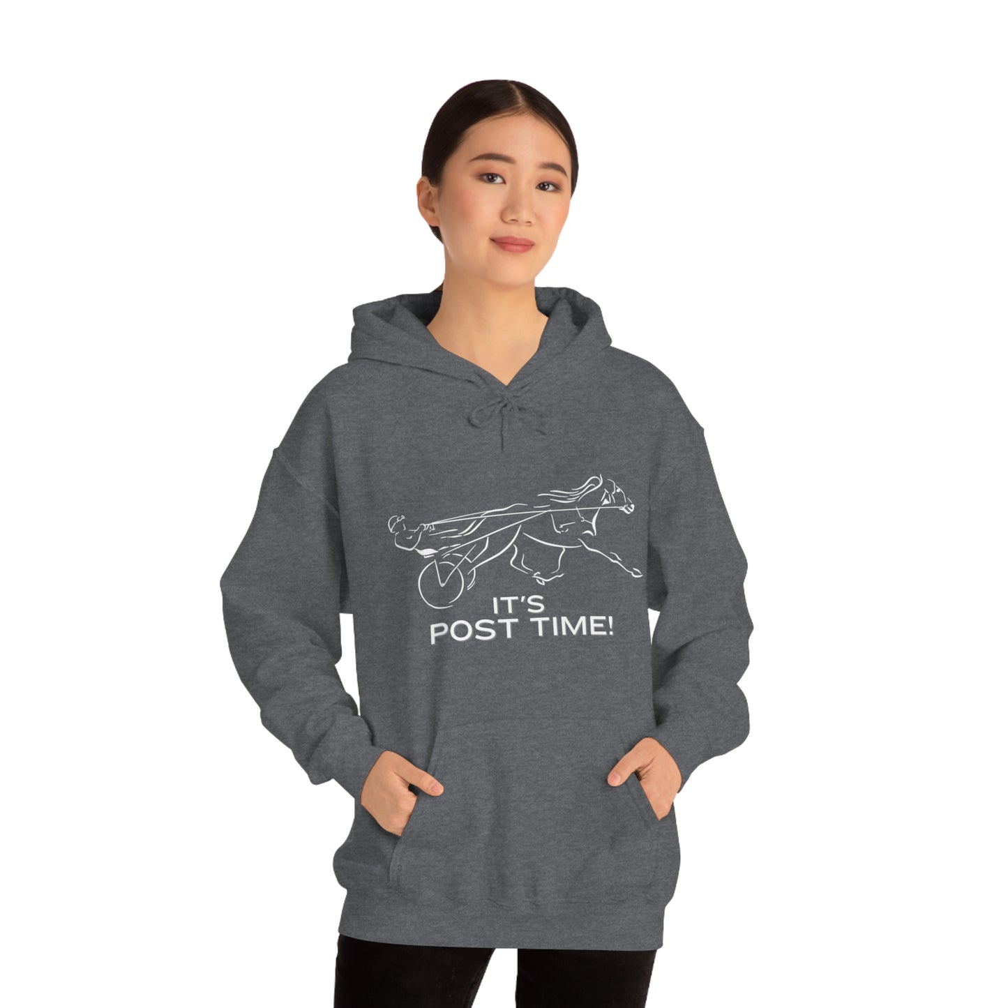 It's Post Time! - Unisex Heavy Blend Hooded Sweatshirt