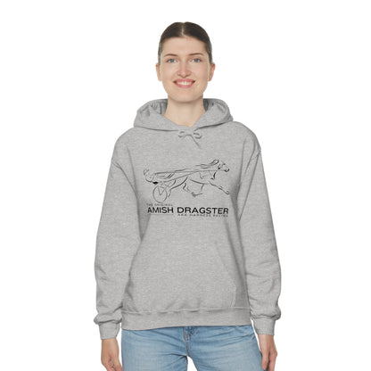 The Original Amish Dragster - Unisex Heavy Blend Hooded Sweatshirt