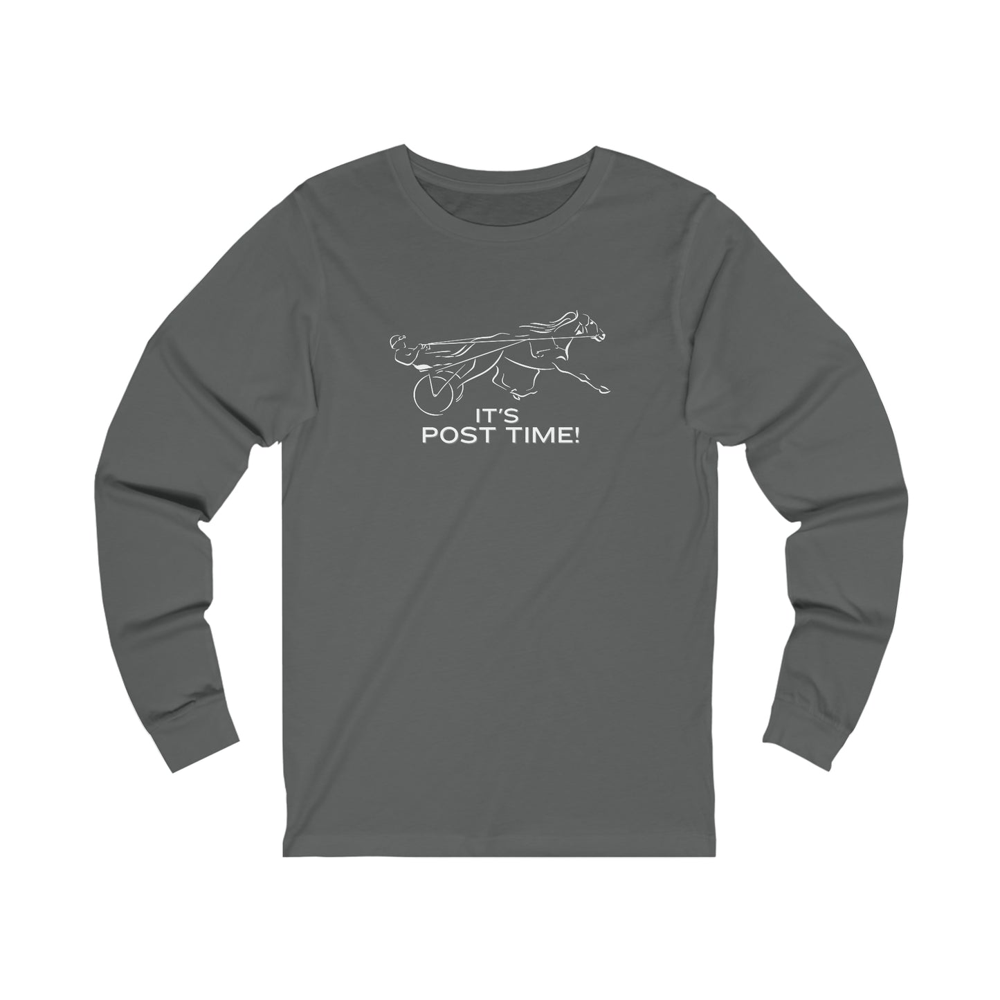 It's Post Time! - Unisex Jersey Long Sleeve Tee