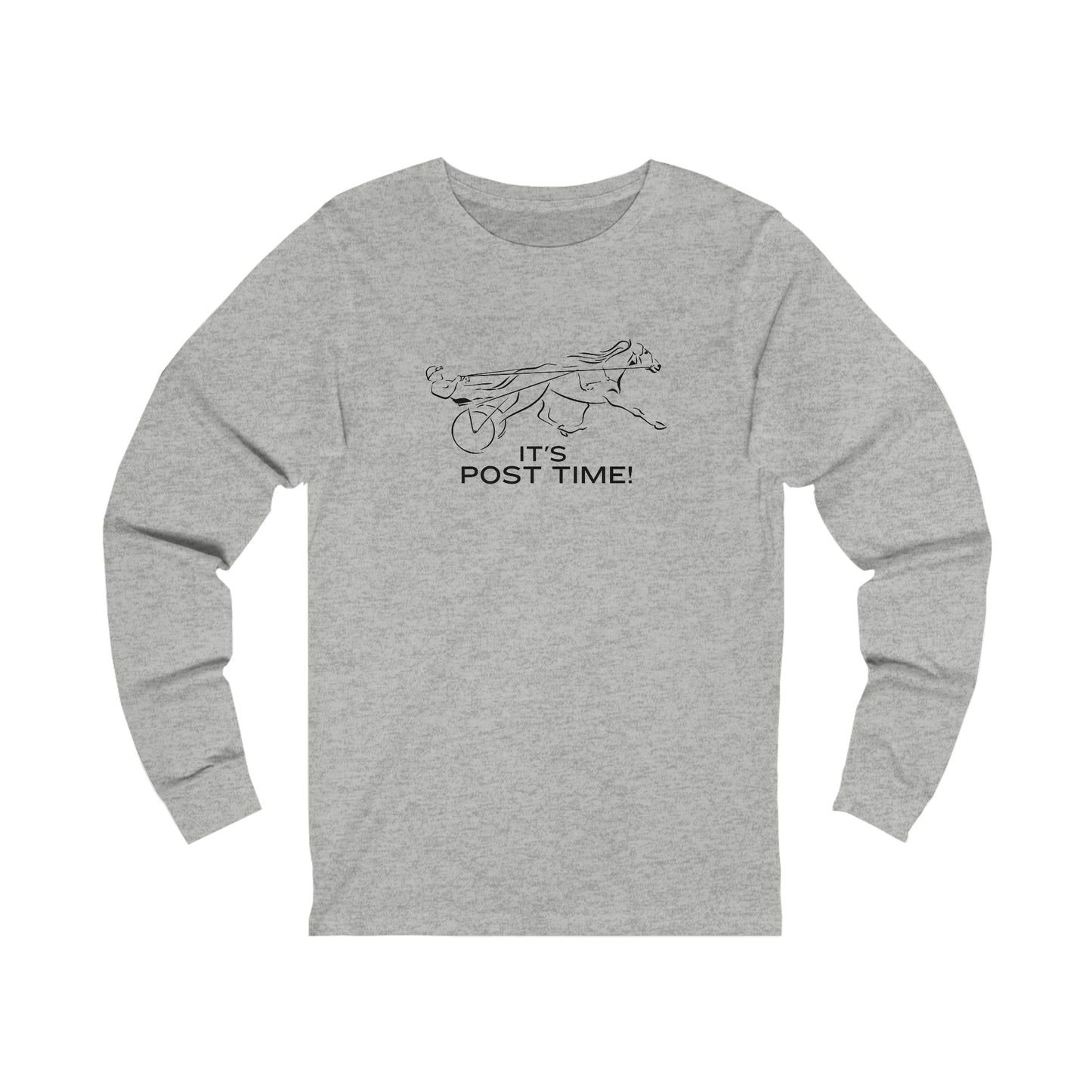 It's Post Time! - Unisex Jersey Long Sleeve Tee