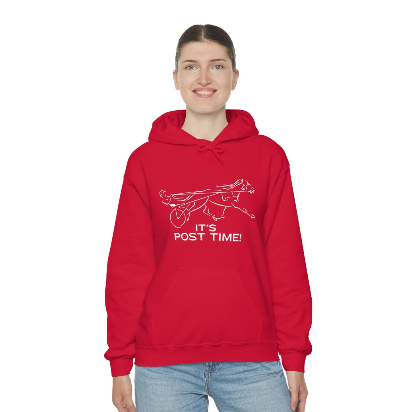 It's Post Time! - Unisex Heavy Blend Hooded Sweatshirt