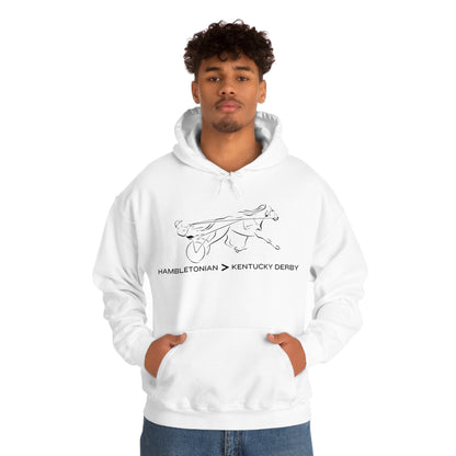 Hambletonian > Kentucky Derby - Unisex Heavy Blend Hooded Sweatshirt