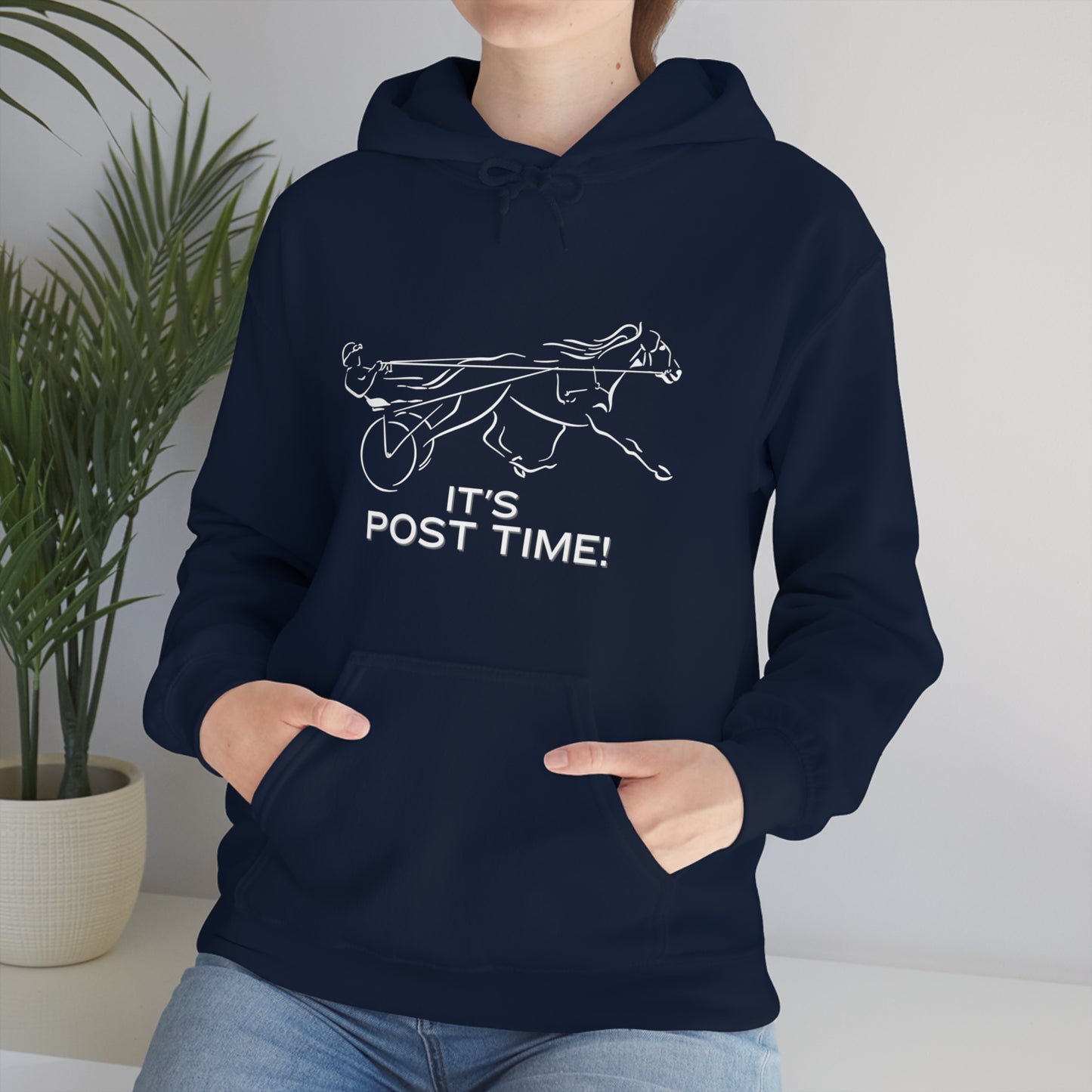 It's Post Time! - Unisex Heavy Blend Hooded Sweatshirt