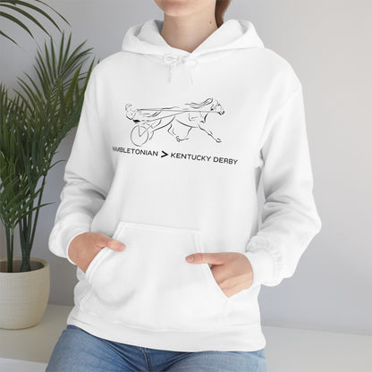 Hambletonian > Kentucky Derby - Unisex Heavy Blend Hooded Sweatshirt