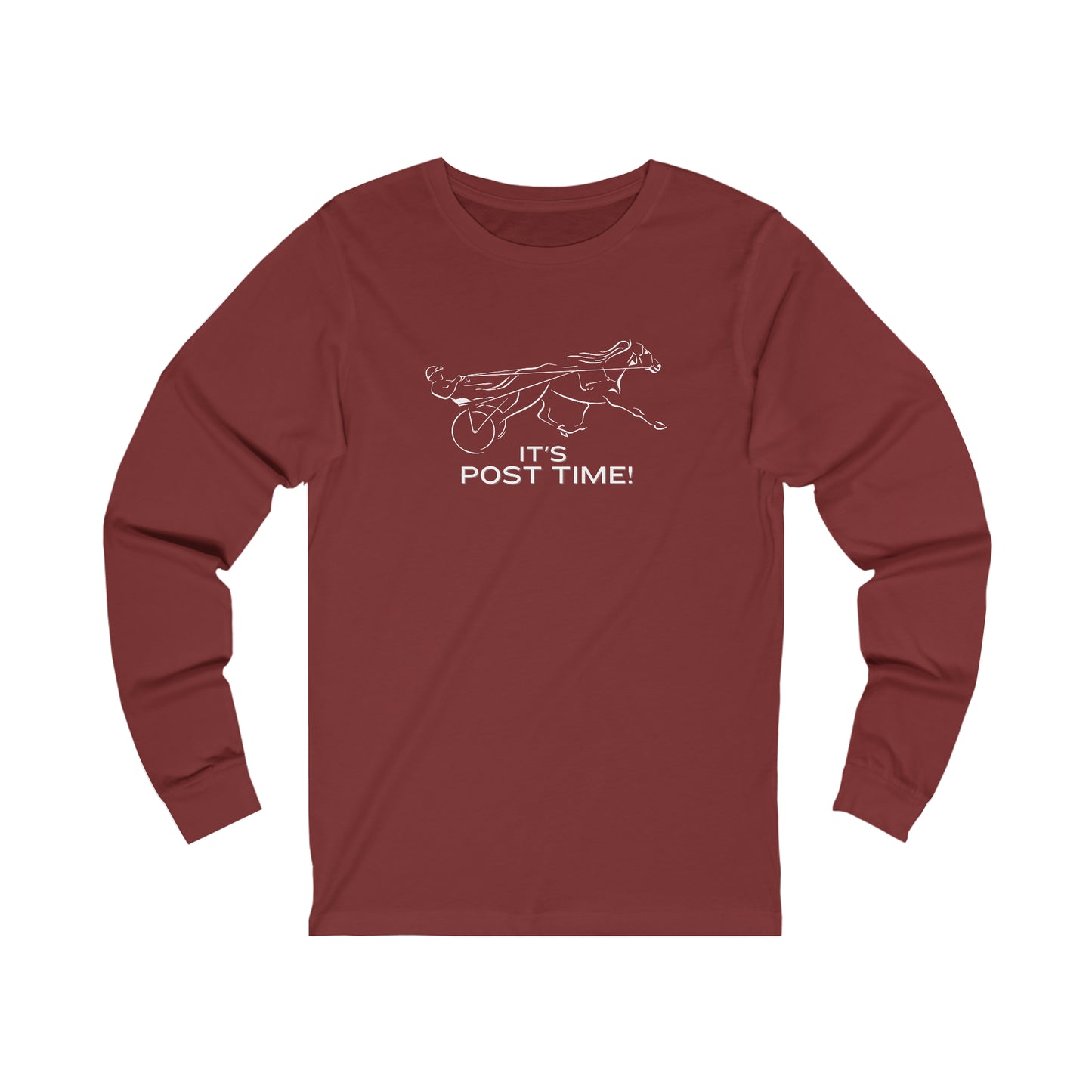 It's Post Time! - Unisex Jersey Long Sleeve Tee