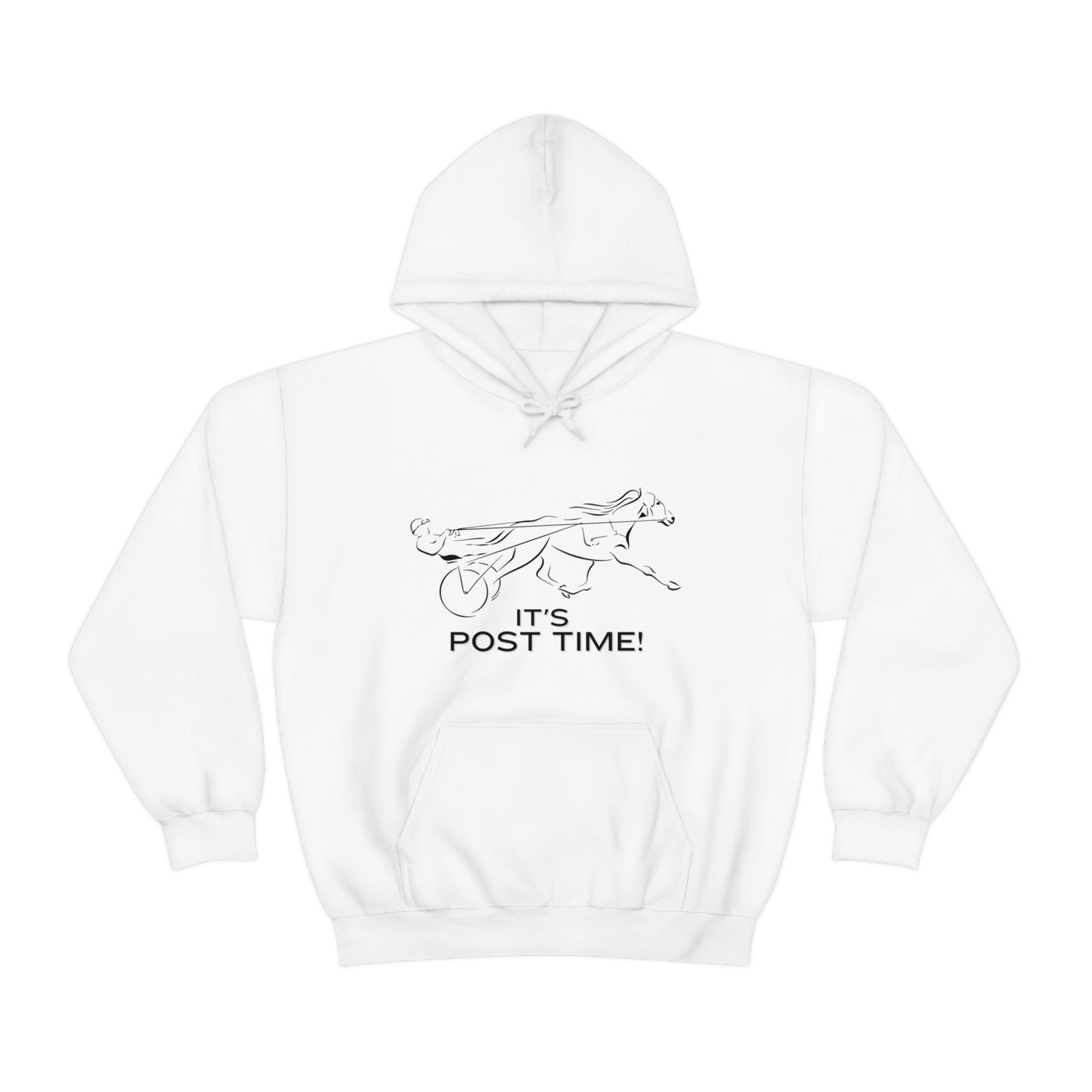 It's Post Time! - Unisex Heavy Blend Hooded Sweatshirt