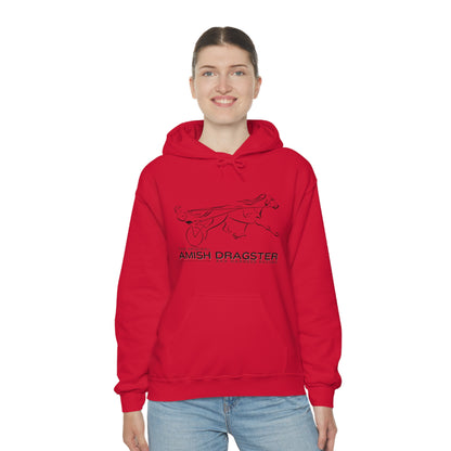 The Original Amish Dragster - Unisex Heavy Blend Hooded Sweatshirt