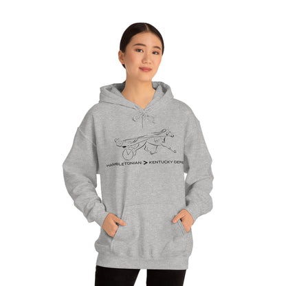 Hambletonian > Kentucky Derby - Unisex Heavy Blend Hooded Sweatshirt