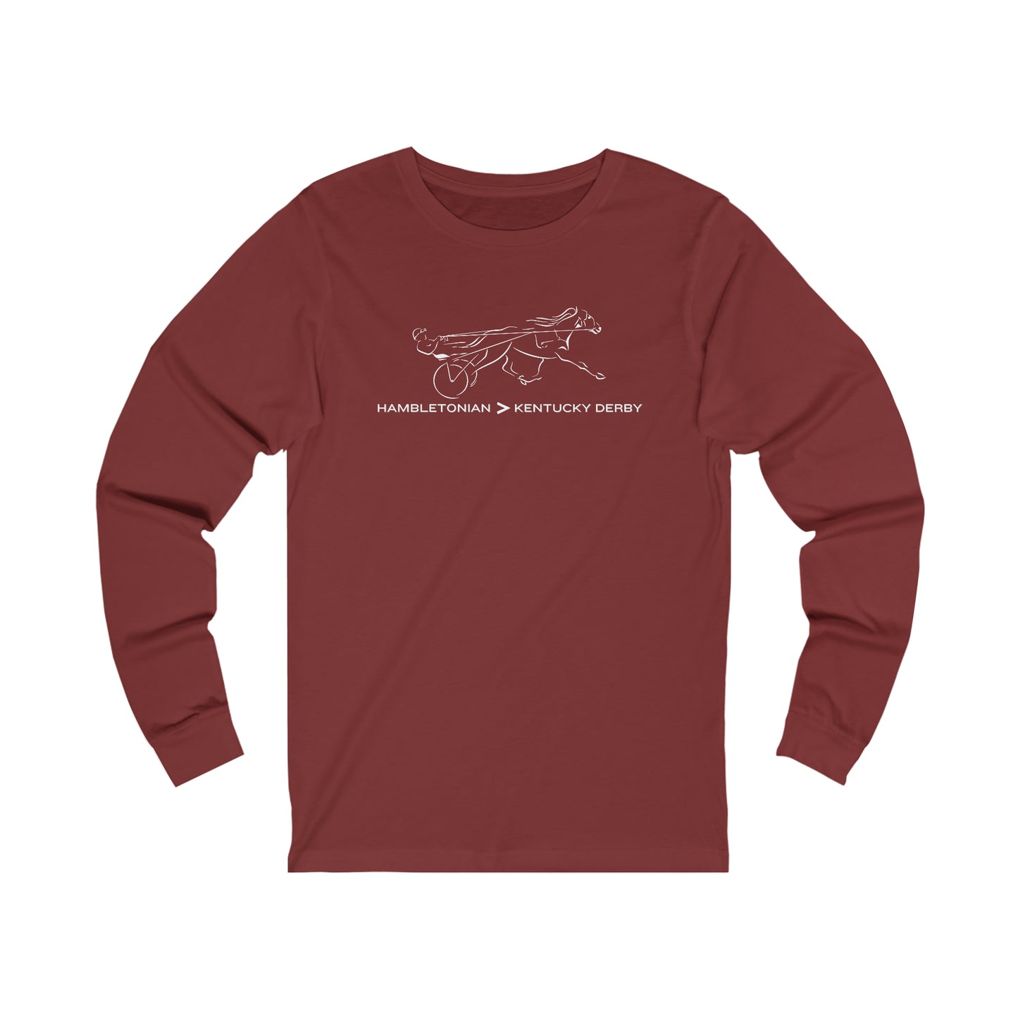 Hambletonian > Kentucky Derby - Unisex Jersey Long Sleeve Tee