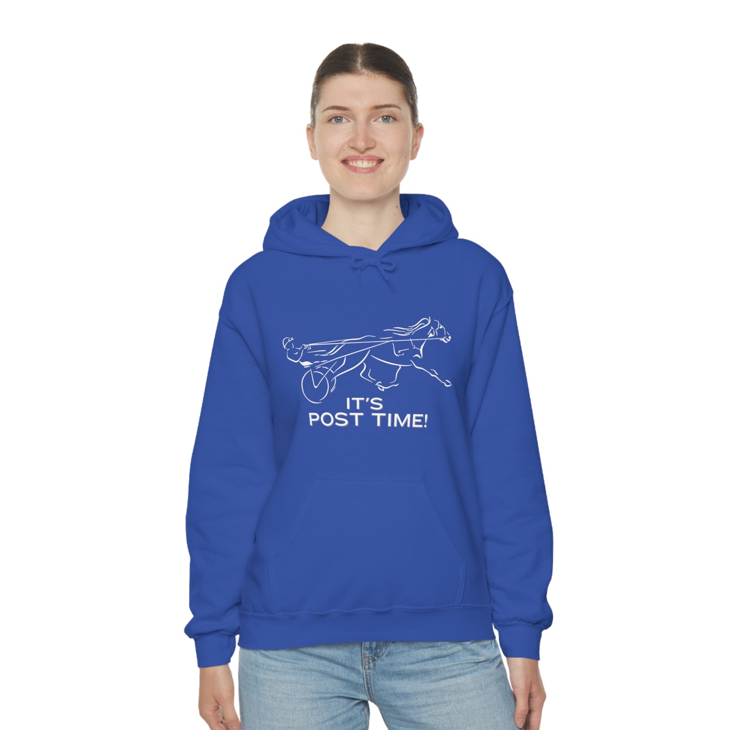 It's Post Time! - Unisex Heavy Blend Hooded Sweatshirt