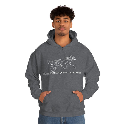 Hambletonian > Kentucky Derby - Unisex Heavy Blend Hooded Sweatshirt