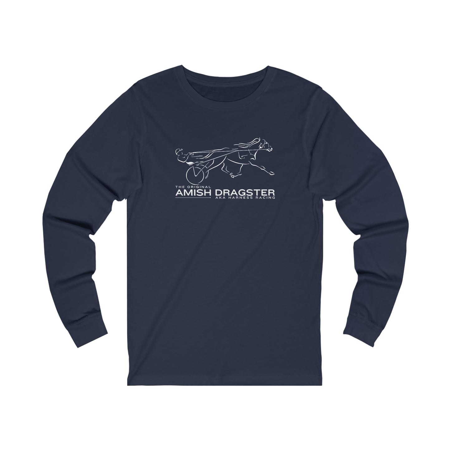 The Original Amish Dragster - Unisex Jersey Long Sleeve Tee