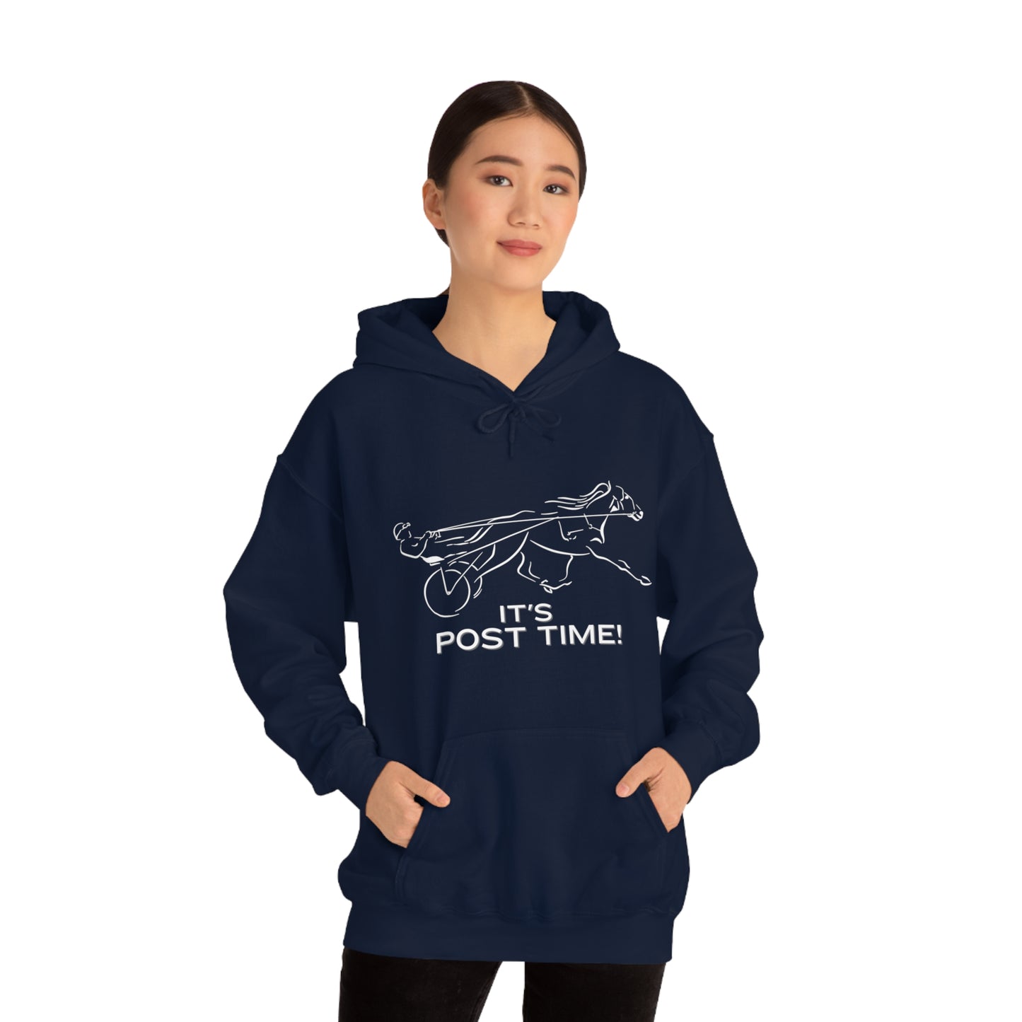 It's Post Time! - Unisex Heavy Blend Hooded Sweatshirt