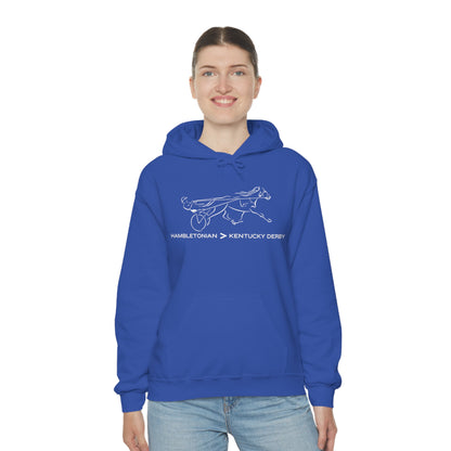 Hambletonian > Kentucky Derby - Unisex Heavy Blend Hooded Sweatshirt