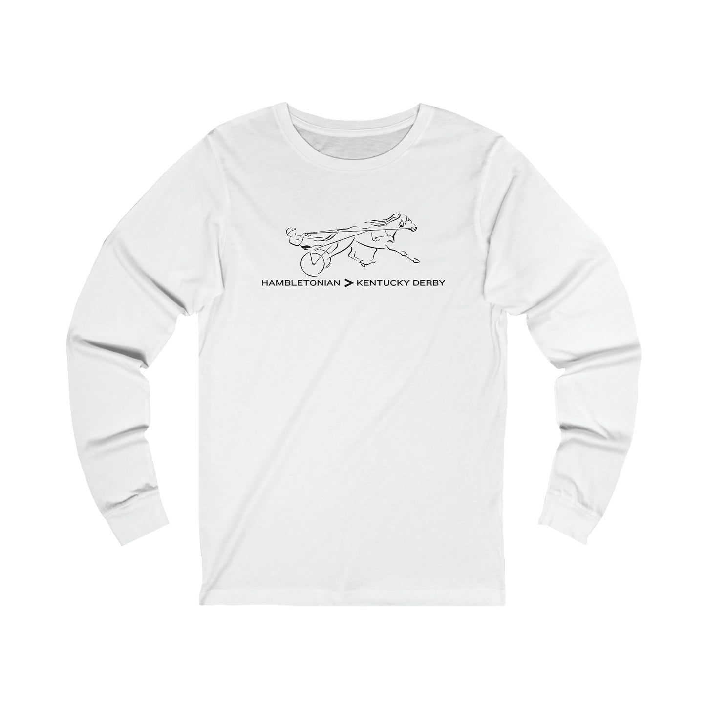 Hambletonian > Kentucky Derby - Unisex Jersey Long Sleeve Tee